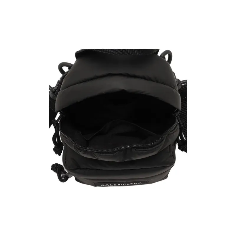 Balenciaga Nylon Backpack Mini Men's Black-6