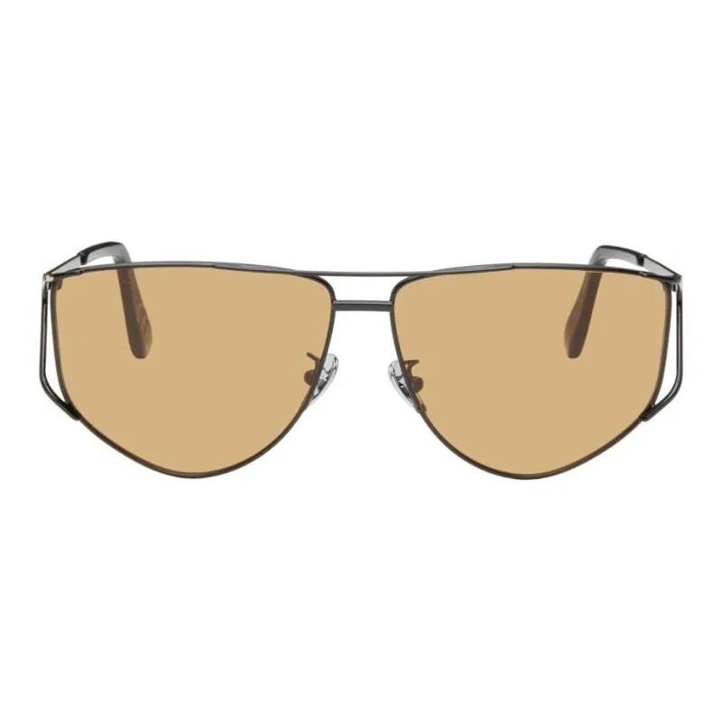 Retrosuperfuture Aviator Sunglasses Men's Black-0
