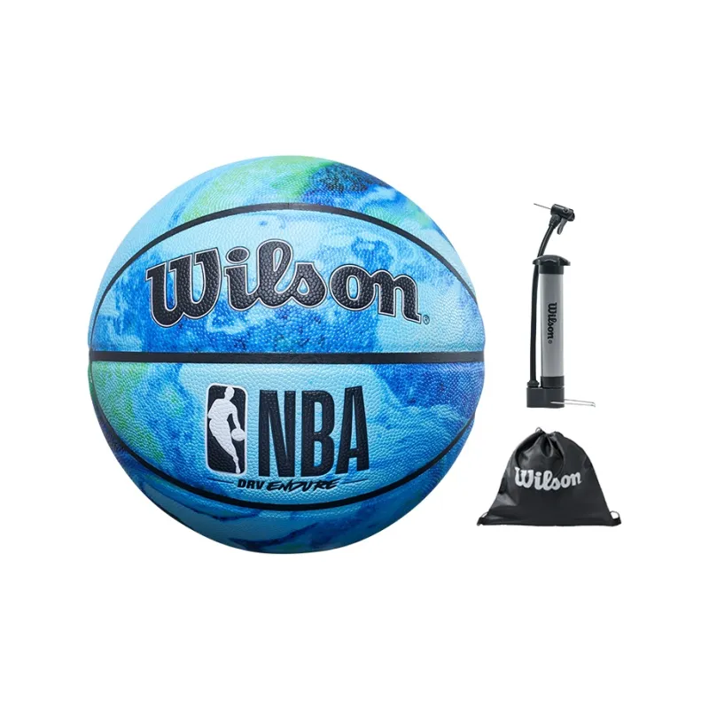 Wilson NBA PU Basketball Blue Size 7 Ball Training Unisex-2