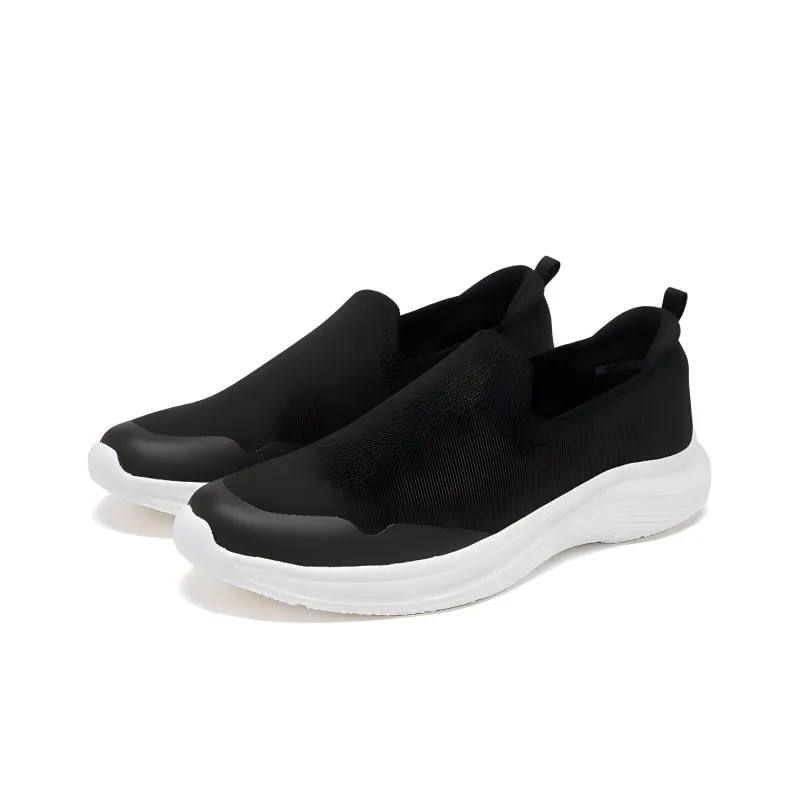 RAPIDO Lightweight Low Top Casual Shoes Unisex Black-1
