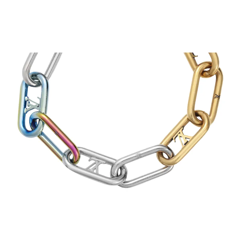 LOUIS VUITTON Signature Chain Bracelet-1