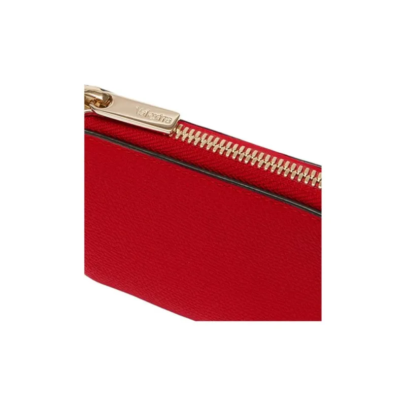 Valextra Millepunte Calfskin Card Holder, Wallet Regular Women's Red-3