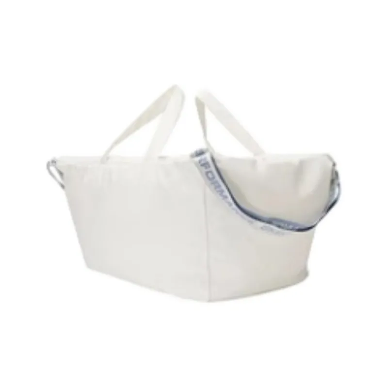 Skechers Fabric Handbag Travel Bag Regular Unisex Celebrity White-2