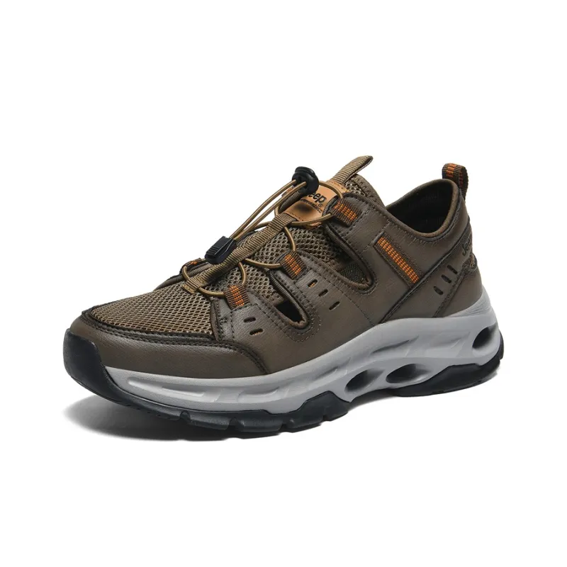 Jeep Cushioning Slip Resistant Coverage Low Top Outdoor Shoes Men's-11