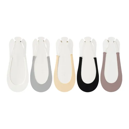 XXLLG No-Show Socks Women's 5 Pack
