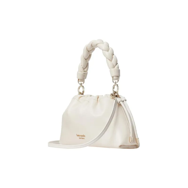 Kate Spade Meringue Lambskin Handbag Shoulder Bag Crossbody Bag Women's White-1