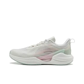 PEAK Cushioning Wear Resistant Low Top Casual Running Shoes Women's Beige