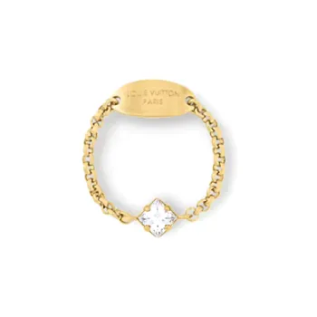 LOUIS VUITTON M1604S Lady Lv Ring Set