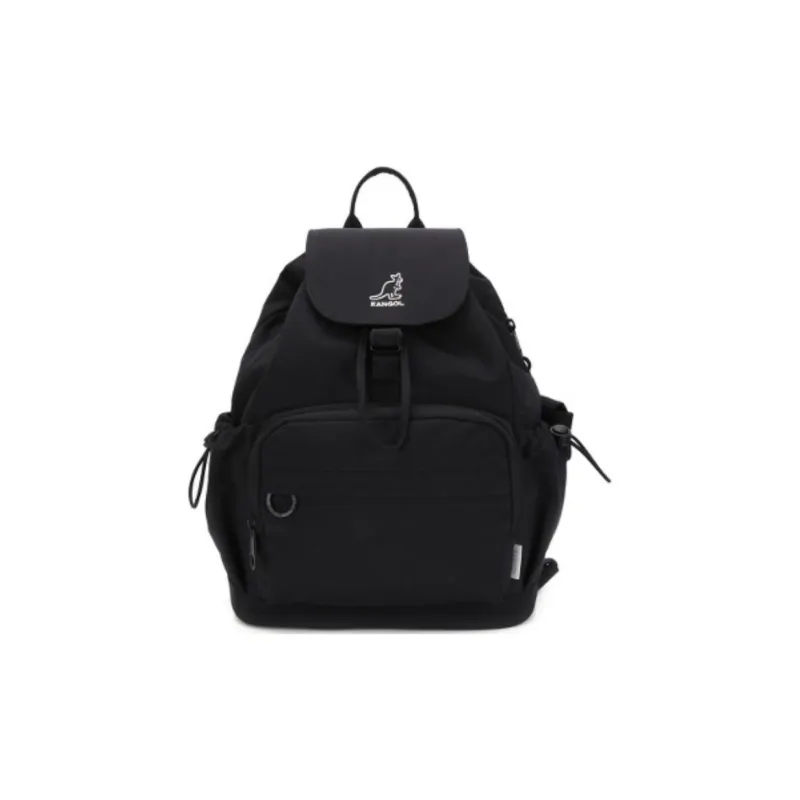 KANGOL Nylon Backpack Women's Black-0