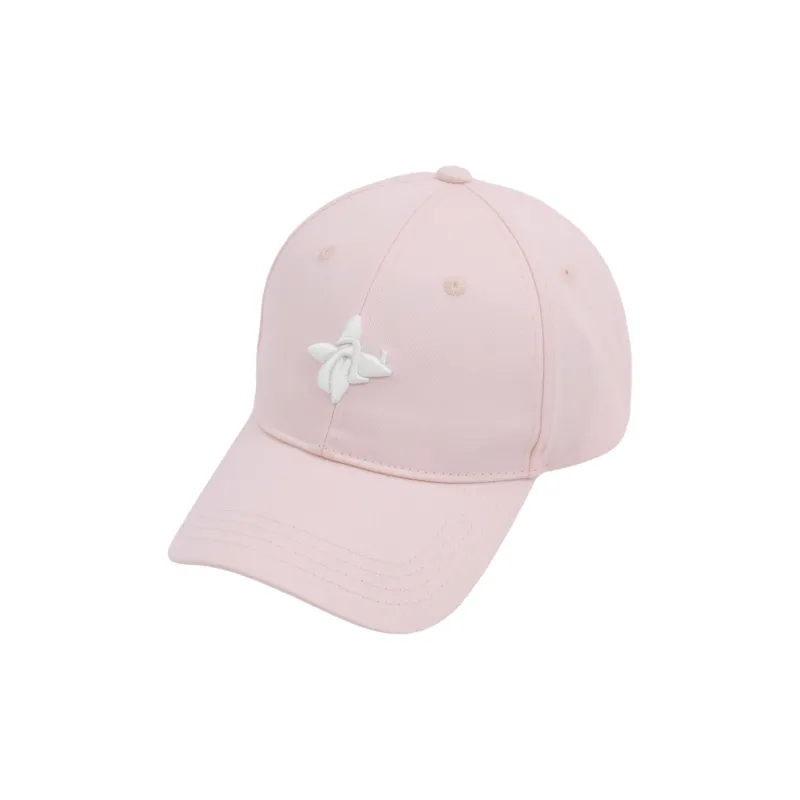 NERDY Cotton Baseball Caps Unisex Black/Pink-4