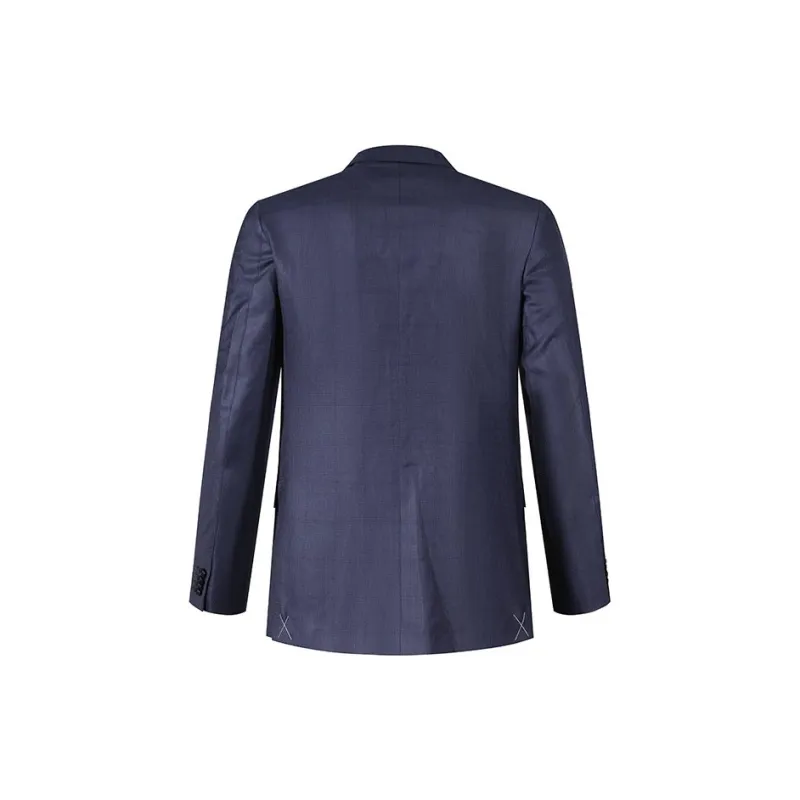 Zegna SS24 Business Suit Men's Dark Blue-2