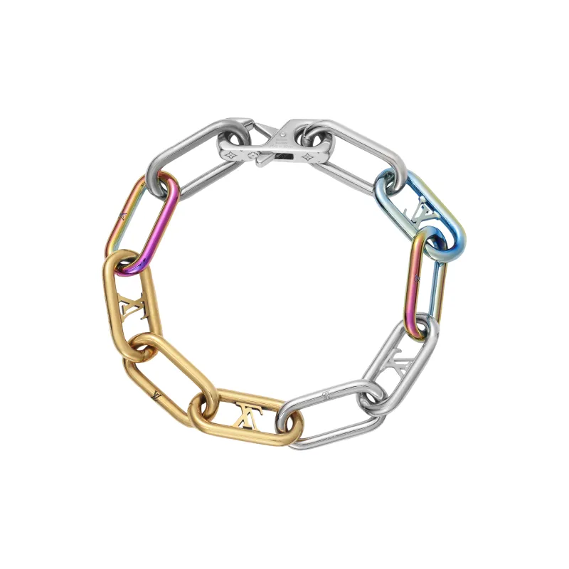 LOUIS VUITTON Signature Chain Bracelet-2