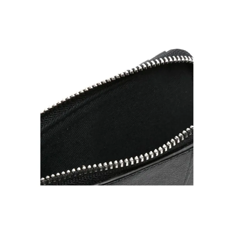Vivienne Westwood Leather Card Holder Men's Black-2