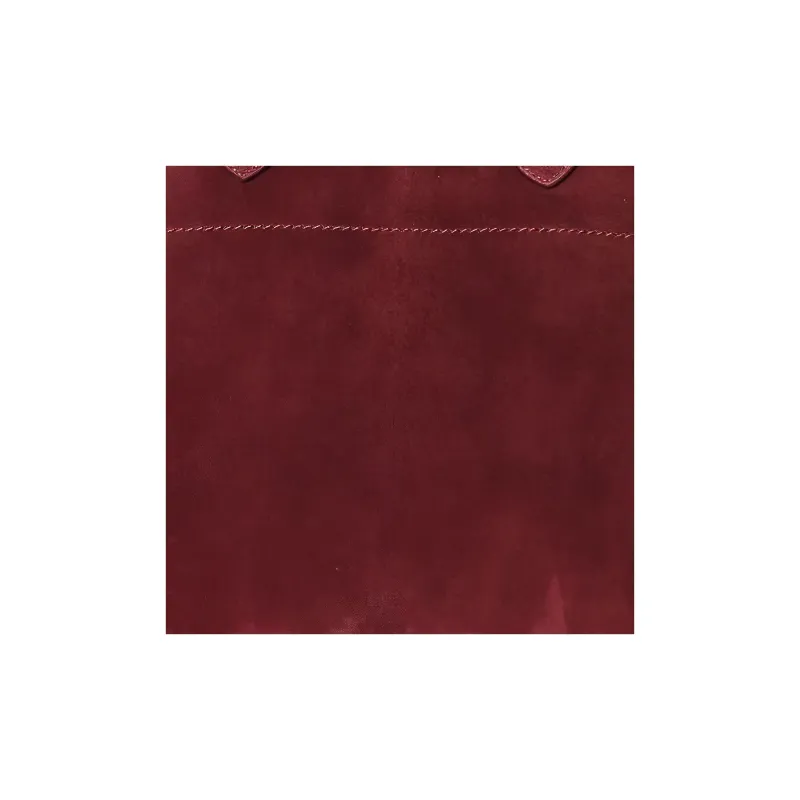 THE ROW Margau Soft Suede Tote Bag Shopping Bag Handbag Regular Women's Red-2