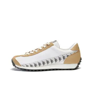 Kappa BANDA Slip-Resistant Breathable Low-Top Casual Running Shoes Unisex Brown White