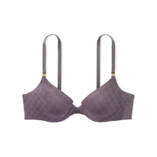 Victoria's Secret PINK VERY SEXY Icon By Victoria's Secret Push-Up Demi Bra/T Bra Women's Dark Purple