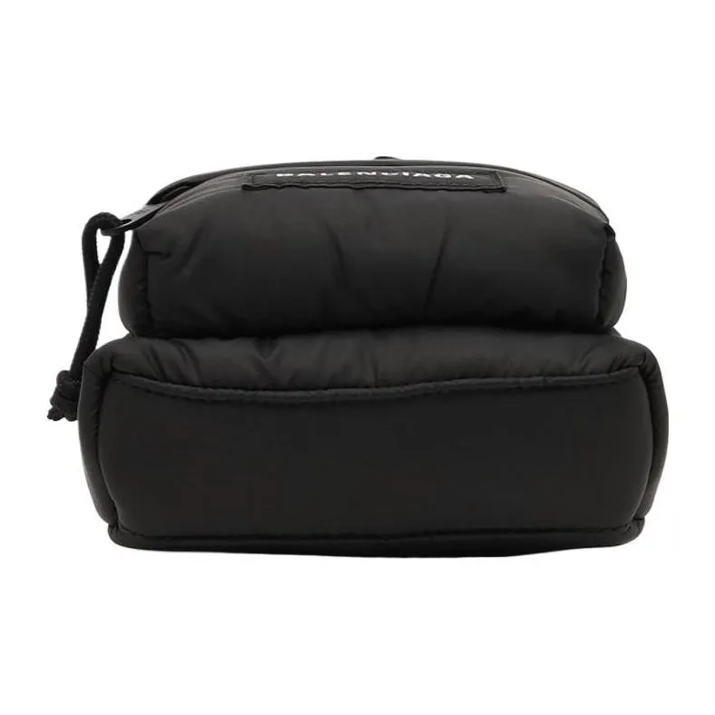 Balenciaga Nylon Backpack Mini Men's Black-4