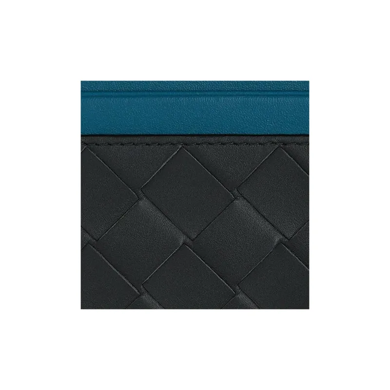 Bottega Veneta Intrecciato Two Toned Card Holder-3