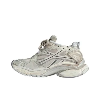 Balenciaga Runner Sneakers 'Beige Nylon Suede Like Fabric'