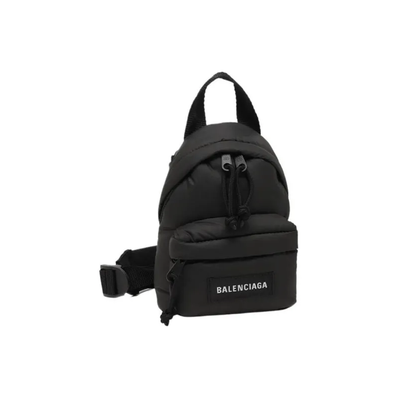 Balenciaga Nylon Backpack Mini Men's Black-1