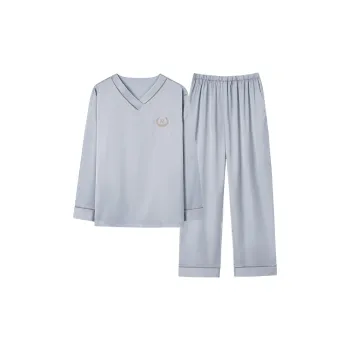 Ordifen Pajama Set Men's Bright Gray