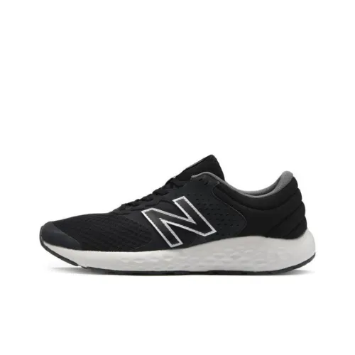 New Balance NB 420 Cushioning, Wear Resistant Low Top Casual Running blancas Men's Black White