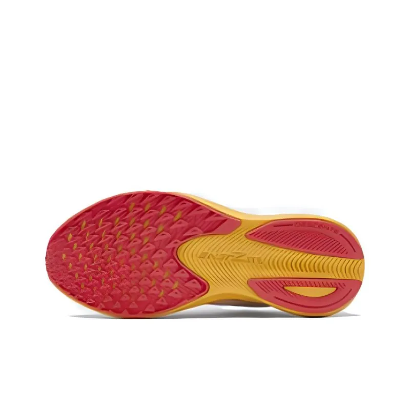 DESCENTE Enerzite Cushioning Wear Resistant Low Top Casual Running Shoes Unisex Lime Yellow-4