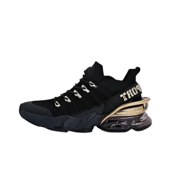 PHILIPP PLEIN Low Top Casual Shoes Men's Black Gold