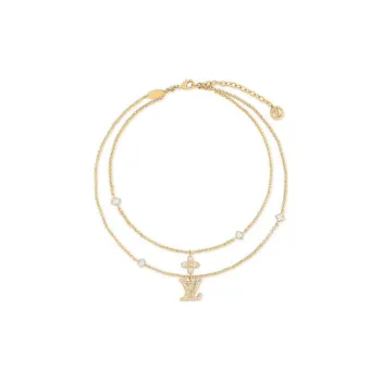 LOUIS VUITTON Lady Lv Necklace