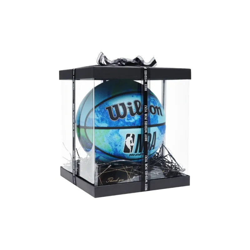 Wilson NBA PU Basketball Blue Size 7 Ball Training Unisex-3