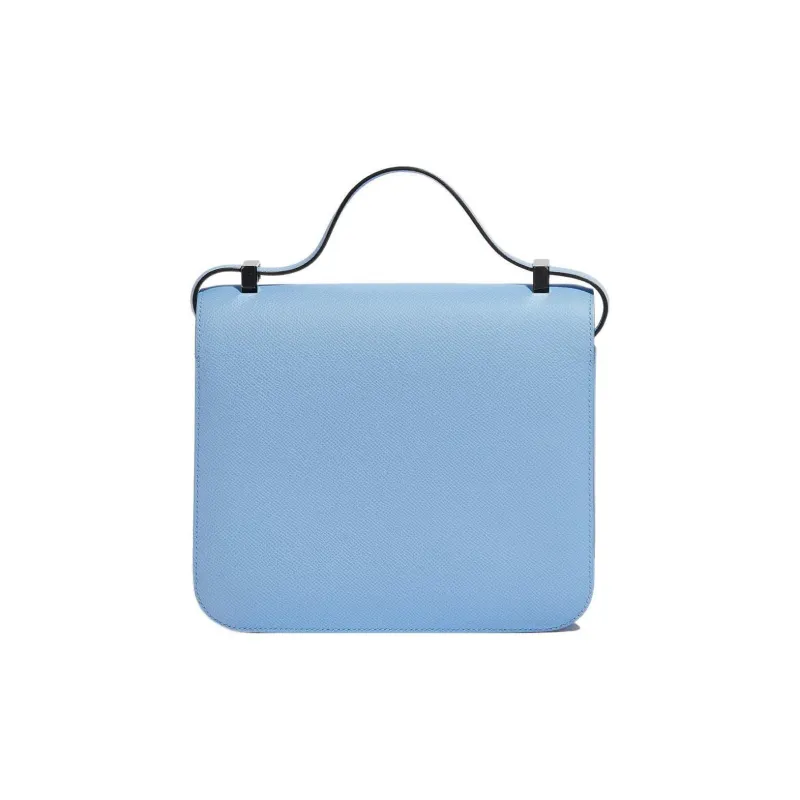 HERMES Constance Epsom Leather Shoulder Bag Crossbody Bag Mini Women's 7N Celeste Sky Blue-2