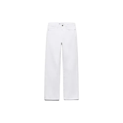 ZARA Jeans Women's White