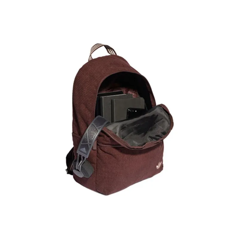 Adidas Originals Corduroy Backpack Regular Unisex Shadow Brown-3