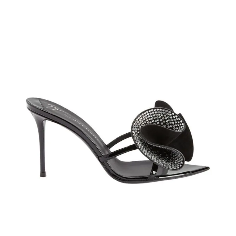 Giuseppe Zanotti Intriigo Charmante 105mm Leather Sandals-1