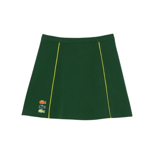 LACOSTE Casual Short Skirts Women's Green