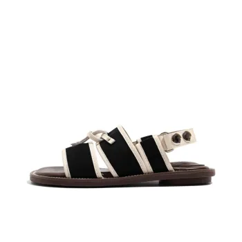 Old Meow Comfortable And Versatile, Beach Sandals 1.6cm Women's Black