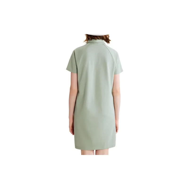 AIGLE Short Sleeved Dresses Women's Turquoise Nouveau Green-1
