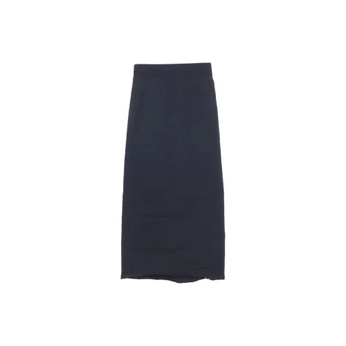 UMA WANG Casual Long Skirts Women's Black