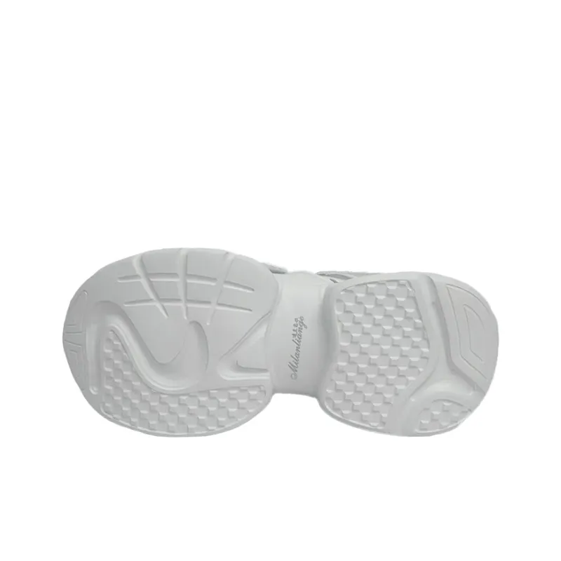 Milan Love Song Wear-resistant And Lightweight Low-Top Chunky Sneakers Women's-1