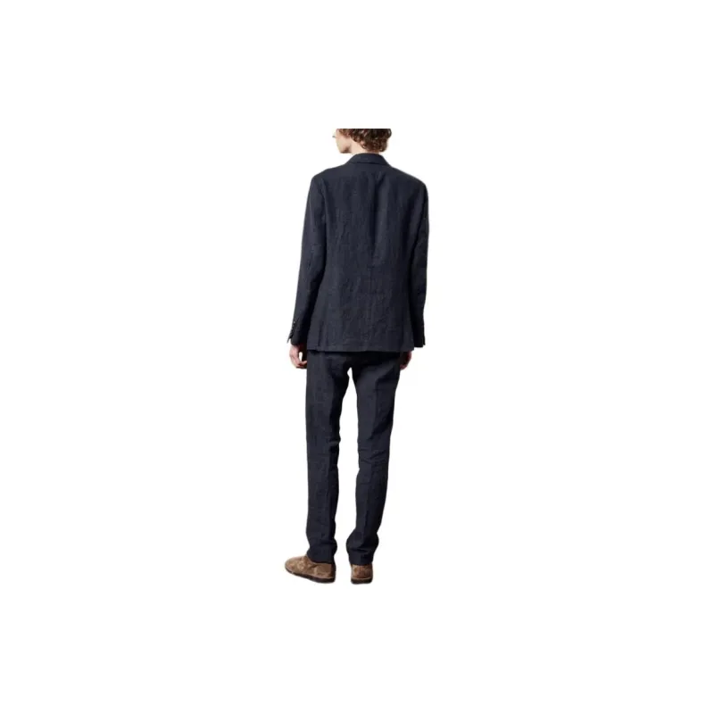MASSIMO ALBA SS24 Business Suits Men's Black-1