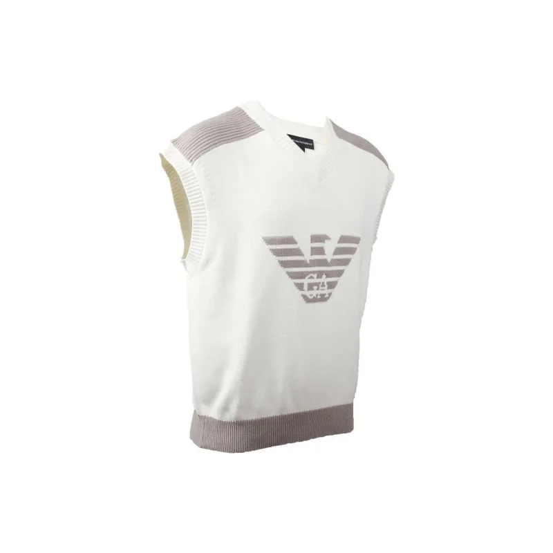 EMPORIO ARMANI SS24 Tank Tops Men's Ecru-2