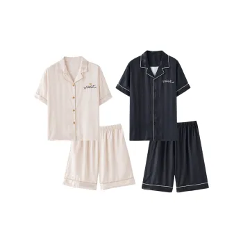 Sleep Students Dormitory Home Pajama Set Advanced Fashion Cartoon Cute Unisex
