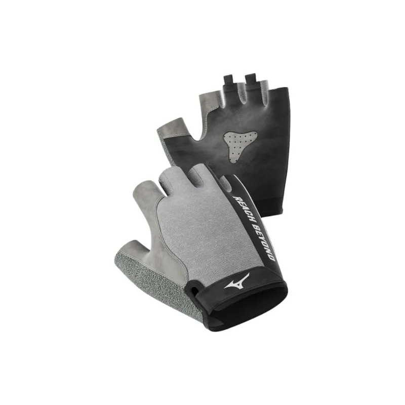 Mizuno Fitness Gloves Protective Microfiber, Towel Fabric, Neoprene, Elastane Adults-2