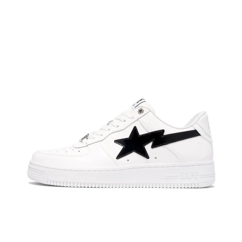BAPE A BATHING APE Bape Sta #2 White Patent-4