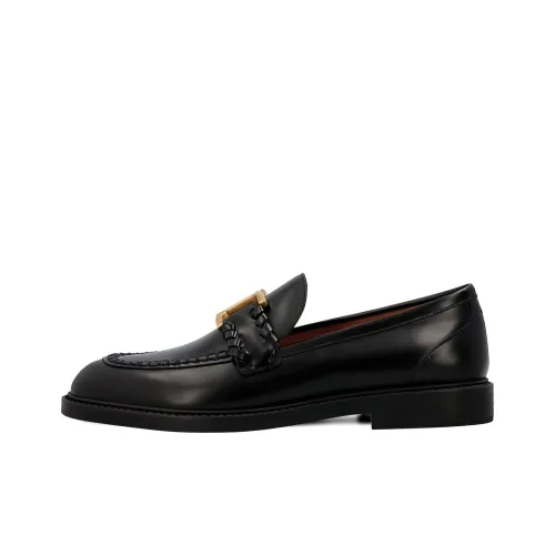 Chloé Marcie Leather Loafers