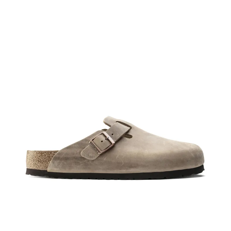 Birkenstock Women's Boston Soft Footbed Oiled Leather 'Tobacco Brown'-1