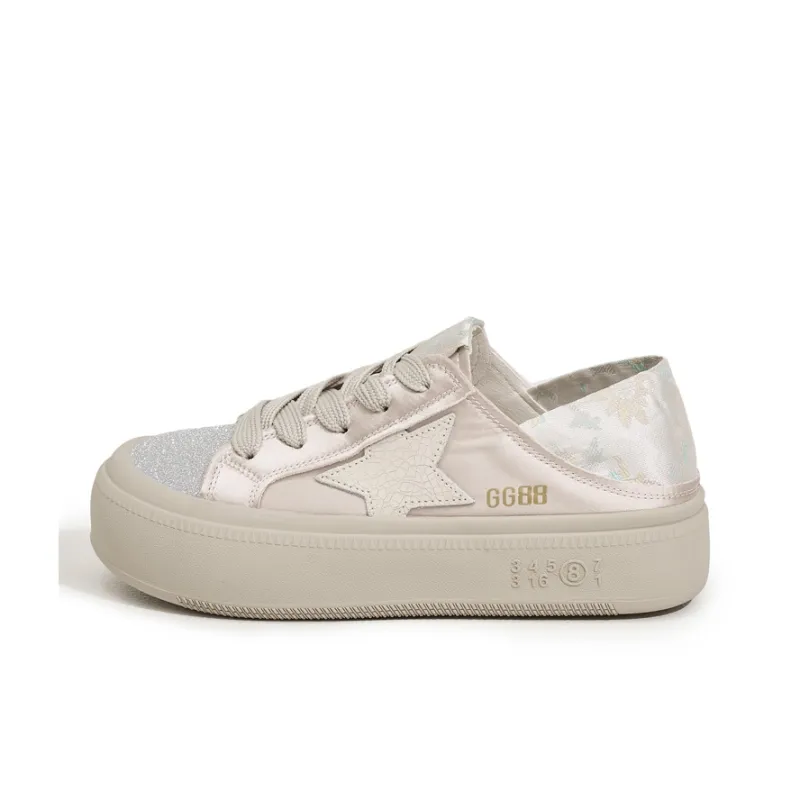 Milan Love Song Durable Lightweight And Breathable Low-Top Skateboard Shoes Women's-0
