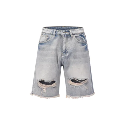 F.K.V.A Unisex Denim Shorts