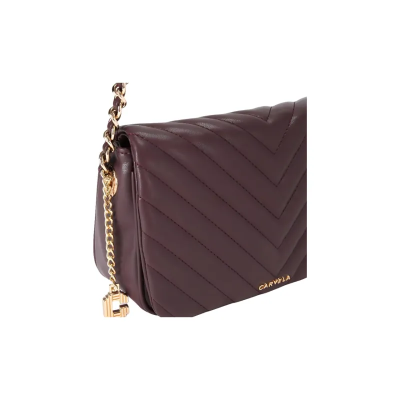 Kurt Geiger London Textile Material Crossbody Bag Shoulder Bag Women's Burgundy-3