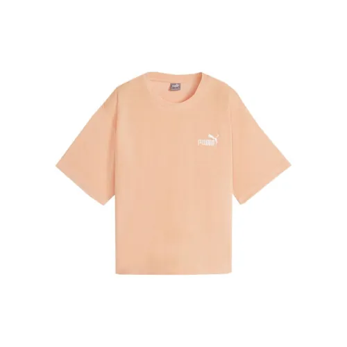 PUMA T-Shirts Women's Peach Soda